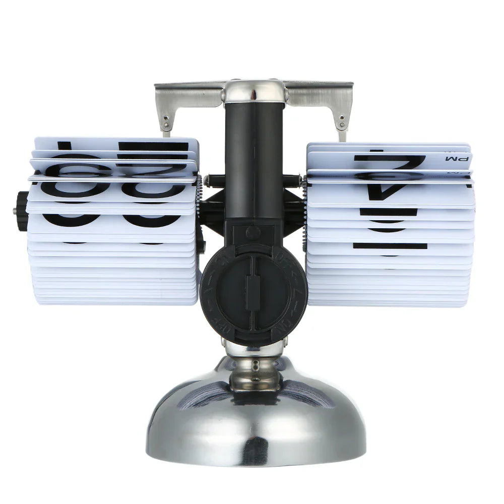 Retro Flip Table Clock