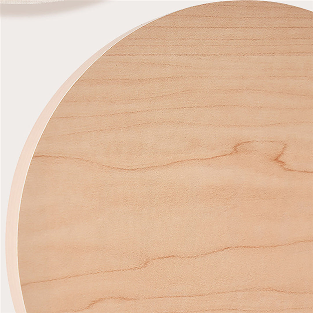 Wooden Aura LED Wall Clock