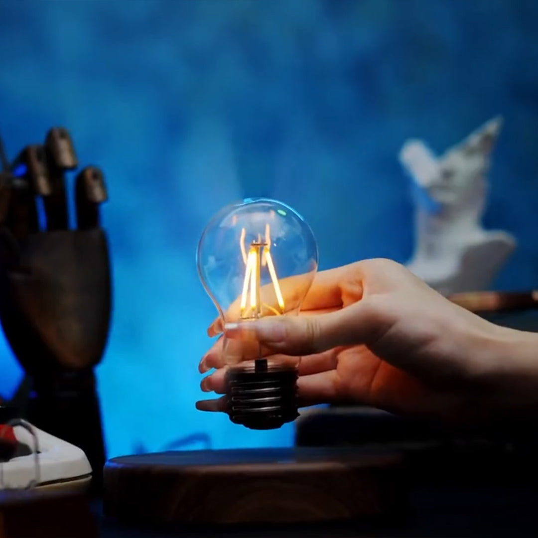 Floating Light Bulb Lamp