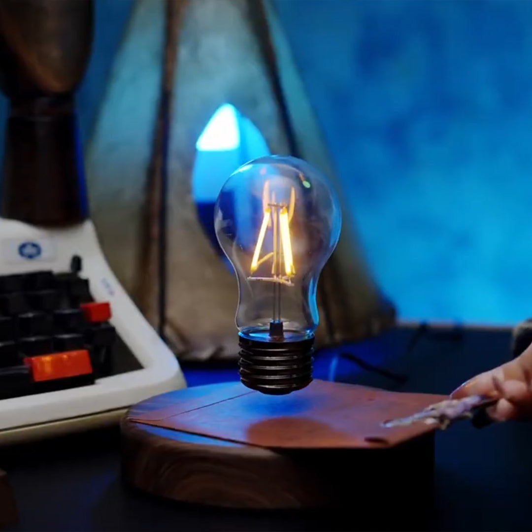 Floating Light Bulb Lamp