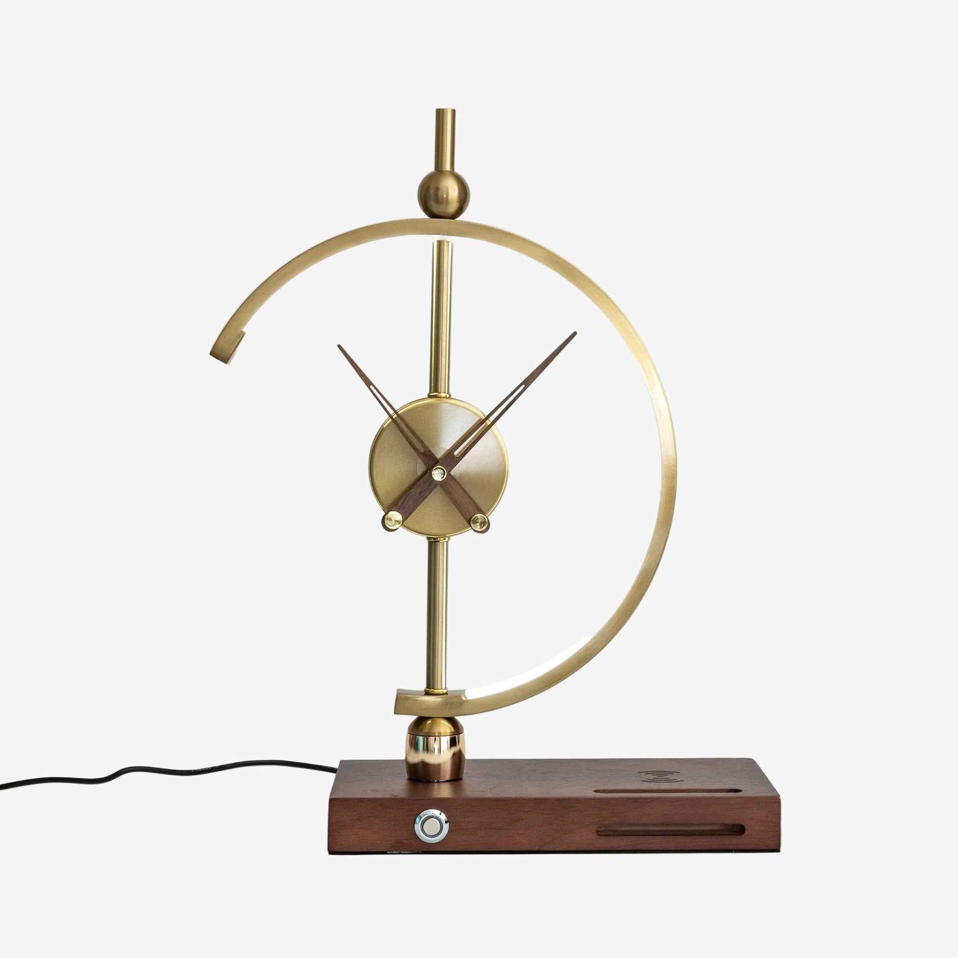 Palatino Clock Lamp